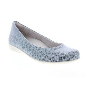 Earth Womens Alder Astoria Ballet Flat -- Light Blue Suede, Size 10M NEW